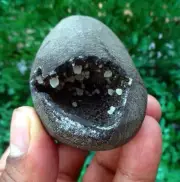 Chalcedony Balls On Chalcedony Geode Matrix Minerals