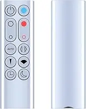 New Replacement HP02 HP03 Remote Control for Dyson HP02 HP03 Pure +Cool Link Air Purifier Tower Fan (Color: Silver)