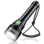 Dive Light Scuba Diving Flashlight, 3000 Lumen Rechargeable Scuba Flashlight ...