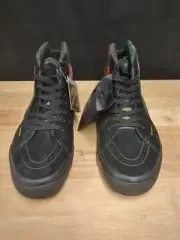 Size 9.5 - VANS DEFCON x Sk8- Notchback GTX High Black Woodland Camo