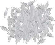 BQLZR White Unpainted Architectural 1:100 Scale Model Figures Pack of 100