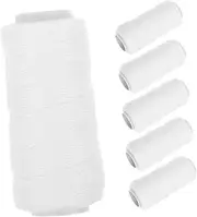 SHERCHPRY 6pcs Thread for Facial Hair Removal Durable Threading Tool for Eyebrow Shaping Soft Comfortable Epilator Thread Compatible with Hair Removal Devices