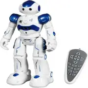 RC Robot Toy,Gesture Sensing Remote Control Robot for Kids Age 3+ Year Old Boys Girls Birthday Gift Present,Blue