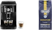 De'Longhi Magnifica S ECAM12.122.B, Automatic Coffee Machine and De'Longhi Signature Blend Coffee Beans 1kg and De'Longhi Milk Frothing Jug DLSC060 bundle