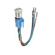 Push Button Switch 1NC 1NO Momentary Round Button 16mm / Green