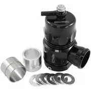 Aeroflow Compact Blow Off Valve Black V-Band Weld-On Flange - AF64-5049BLK