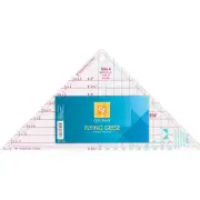 Easy Star & Geese Ruler 9-1/4"X13"