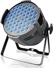 DJ Lights Sound Activated, 54 x 4W LED Par Lights RGBW Stage Lights, Portable Rotating Disco Ball Party Lights for Church, Concert, Wedding, Party, Bar, Stage Lighting