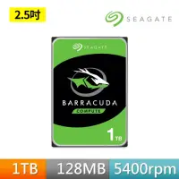 在飛比找momo購物網優惠-【SEAGATE 希捷】BarraCuda 1TB 2.5吋