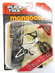 NOS Flick Trix Mongoose Fraction White Finger Bike