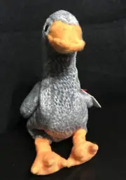 Ty Beanie Babies 1999 Hooks the American Duck Plush Stuffed Animal Retired"