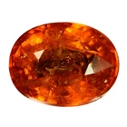 2.01 Ct. Awesome Luster Mandarin Garnet Oval Cut WITH GLC CERTIFY
