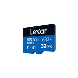 【Lexar 雷克沙】633x microSDHC UHS-I A1 U1 32G記憶卡