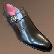 ZENOBI MONK STRAP LOAFERS BLAKE EU SIZE 40 ITALIAN MENS DRESS SHOES