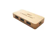 Orotec Eco Bamboo 3xUSB HUB Docking Station Type C