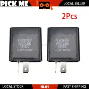 2 x 12V 2Pin Blinker LED Flasher Relay For Triumph Bonneville Steve McQueen 2012