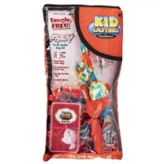 Tangle-Free Telescopic Fishing Rod, Tackle Box & Back Pack Krazy Print
