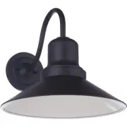 Craftmade ZA5414-MN Singleton 1 Light 13 inch Midnight Outdoor Wall Lantern