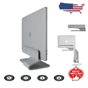 mTower Vertical Laptop Stand - Space Gray, Space-Saving Design for MacBooks