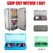 4-in-1 Game Cartridge Holder Protector Dust Cases for Nintendo Switch Games