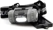Solar/Rechargeable 75 Lumen LED Head Lamp. Use Any Light Source to Charge with The Detachable Compact Solar Panel. Quick Charge with Included USB Cable