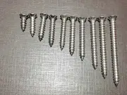 100p #8 w/#6 oval head stainless garnish moulding trim screws assortment Fits GM (for: Chevrolet)