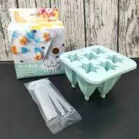 在飛比找蝦皮購物優惠-【有發票】矽膠星型6格冰棒模 冰棒盒 製冰 冰棒 造型冰棒