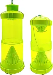 Wasp Trap, Wasp Traps Hangable, 2X Telescopic Fly Catcher Reusable for Orchard Farm Patio Courtyard Outdoor Use