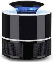 USB Mosquito Insect Killer Electric LED Light Fly Bug Zapper Trap Catcher Lamp BLACK 12*8.5