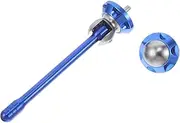 ZUNOXAZ Modified Plate Antenna Plate Plate Mount Universal Headlight Light Switch Bike Antenna Blue Aluminum Alloy