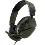 Turtle Beach Recon 70 Wired Gaming Headset Headphones Microphone Camo Green