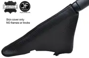 BLACK STITCH CARBON FIBER VINY HANDBRAKE BOOT FITS BMW MINI R50 R52 R53 01-06 (for: Mini)
