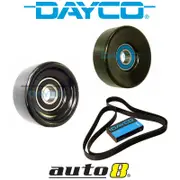 Dayco Pulley & Belt Kit for Ford LTD BF 5.4L Petrol Barra 230 2005-2007
