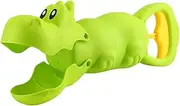 Animal Design Sand Digger for Beach and Sandbox Fun, Hippo Green