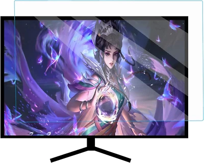 Anti Glare Film TV Screen Protector, Anti Blue Light Monitor Filter, Guard Ag...