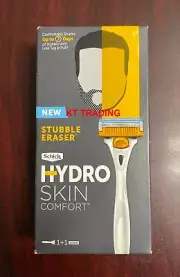 Schick® STUBBLE ERASER HYDRO SKIN COMFORT Razor with Green Tea Cushioning Gel