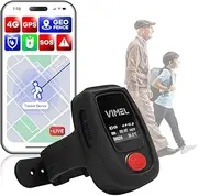 4G GPS Tracker Watch – Real-Time Location, SOS, Fall Detection, Geo-Fence Alerts | Waterproof Wearable for Kids, Seniors, Dementia, Special Needs | No Subscription