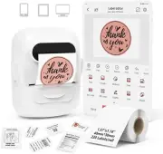 Marklife P50 Label Maker Machine 2" Portable Barcode Printer - NEW / SEALED
