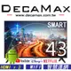 DECAMAX 43吋 聲霸 SMART 聯網液晶顯示器 T-43S00-KK