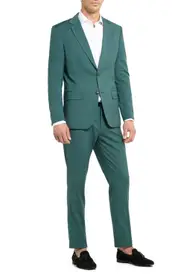 OppoSuits Daily Slim Fit Posy Green Suit at Nordstrom, Size 38 Regular
