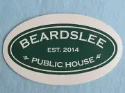 Beer Collectible STICKER: BEARDSLEE Public House & Brewery ~ Bothell, WASHINGTON