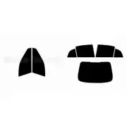 For Honda Accord 5-door Hatchback 1998-02 Full Pre Cut Window Tint Kit Film Film