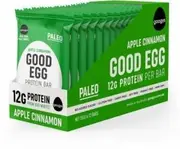 Googys Natural Paleo Protein Bar Apple Cinnamon G/F 12x55g