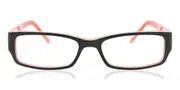 Full Rim Rectangle Black SmartBuy Collection Hannah A167C Fashion Women Eyeglasses