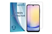 [Set of 3] Samsung Galaxy A25 5G Premium Clear Edge-to-Edge Full Coverage Hydrogel Screen Protector Film by MEZON (Galaxy A25 5G, Hydrogel)