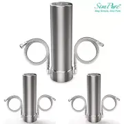 3x SimPure V7 5 Stage Under Sink Water Filter System 20K Gallons Stainless Steel