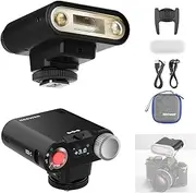 NEEWER Z160 Camera Flash,22Ws GN14 6000±200K CCT Speedlite,A/M Mode 1/1-1/128 Flash Power,7.2V/1100mAh Battery,650 Full Power Light,Compatible with Canon Nikon Sony Fuji Olympus Hot Shoe Cameras
