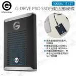 數位小兔【G-TECHNOLOGY G-DRIVE MOBILE PRO SSD 行動固態硬碟】防摔 THUNDERBO