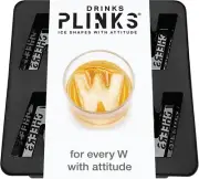 Personalised Letter W Monogram Ice Cube Tray - Silicone Ice Cube Trays with Big