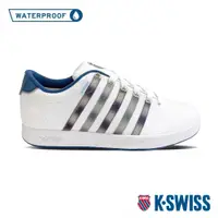 在飛比找蝦皮商城優惠-K-SWISS Court Pro WP防水運動鞋-男-白/